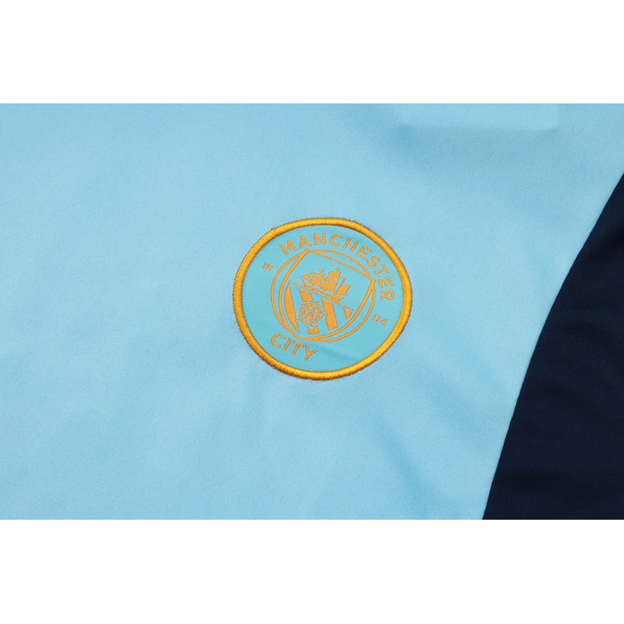 Camiseta de Entrenamiento Manchester City 2023-24 Azul - Haga un click en la imagen para cerrar